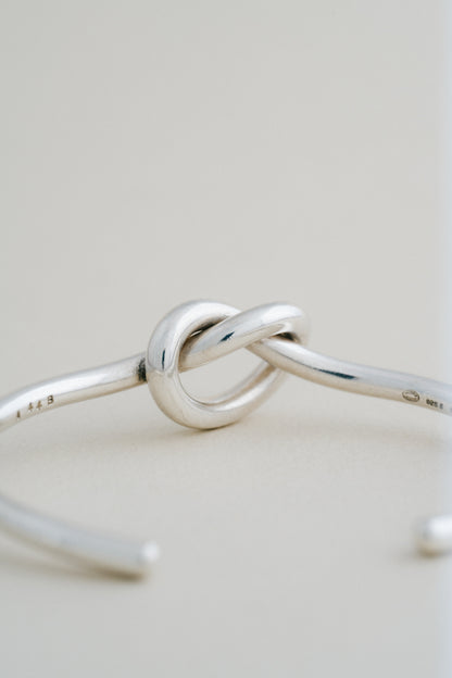Georg Jensen｜Knot Bangle “A44B” (Denmark)