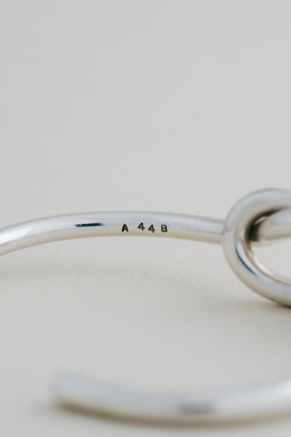 Georg Jensen｜Knot Bangle “A44B” (Denmark)