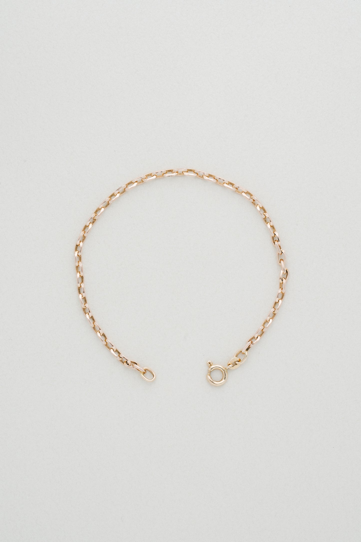 UNOAERRE｜Faceted Link Bracelet (Italy)