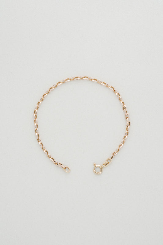 UNOAERRE｜Faceted Link Bracelet (Italy)