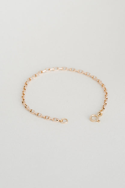 UNOAERRE｜Faceted Link Bracelet (Italy)