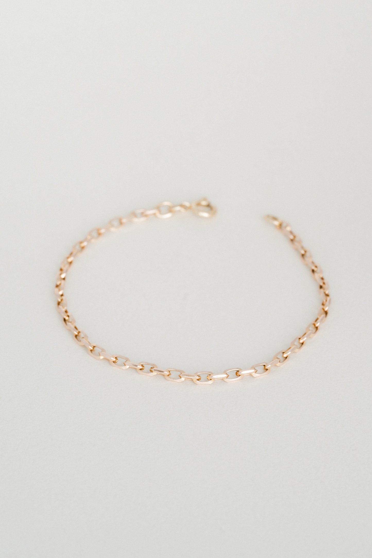 UNOAERRE｜Faceted Link Bracelet (Italy)