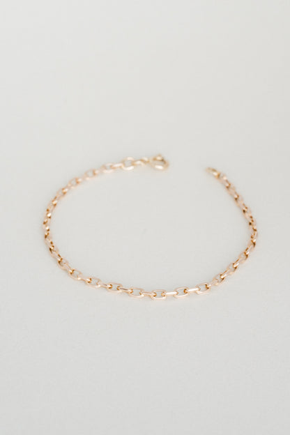 UNOAERRE｜Faceted Link Bracelet (Italy)