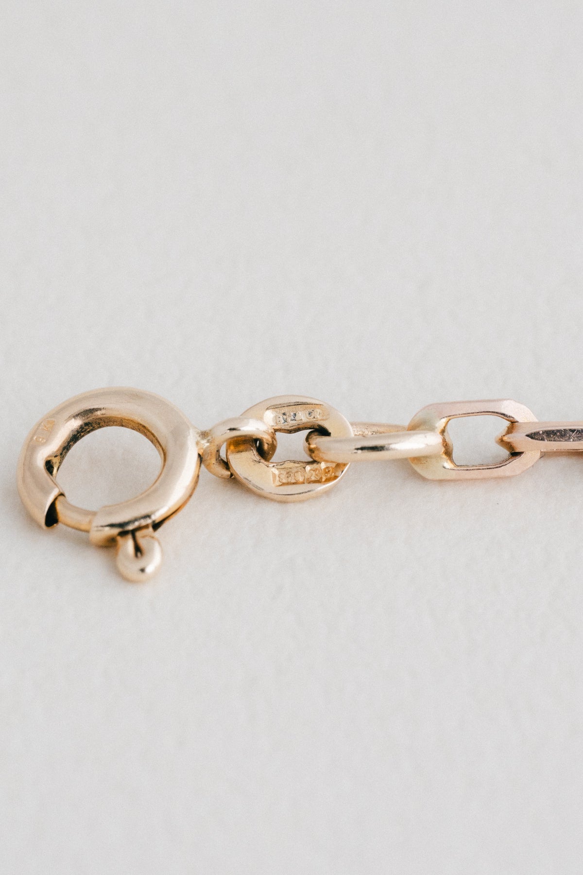 UNOAERRE｜Faceted Link Bracelet (Italy)