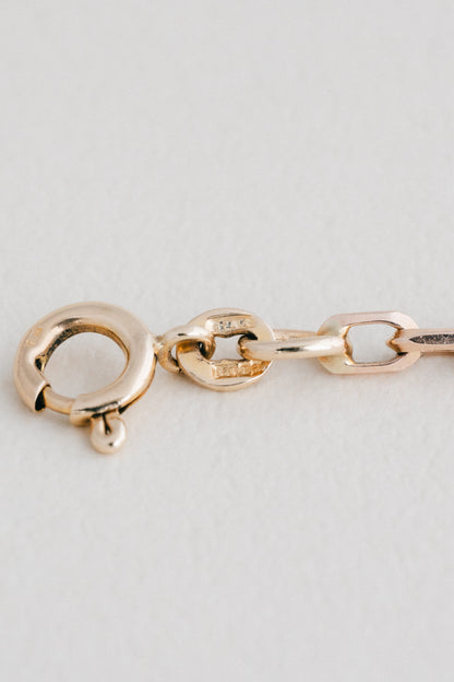 UNOAERRE｜Faceted Link Bracelet (Italy)