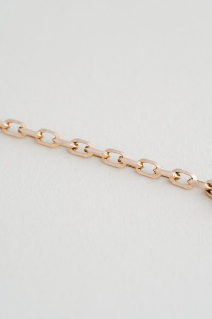 UNOAERRE｜Faceted Link Bracelet (Italy)
