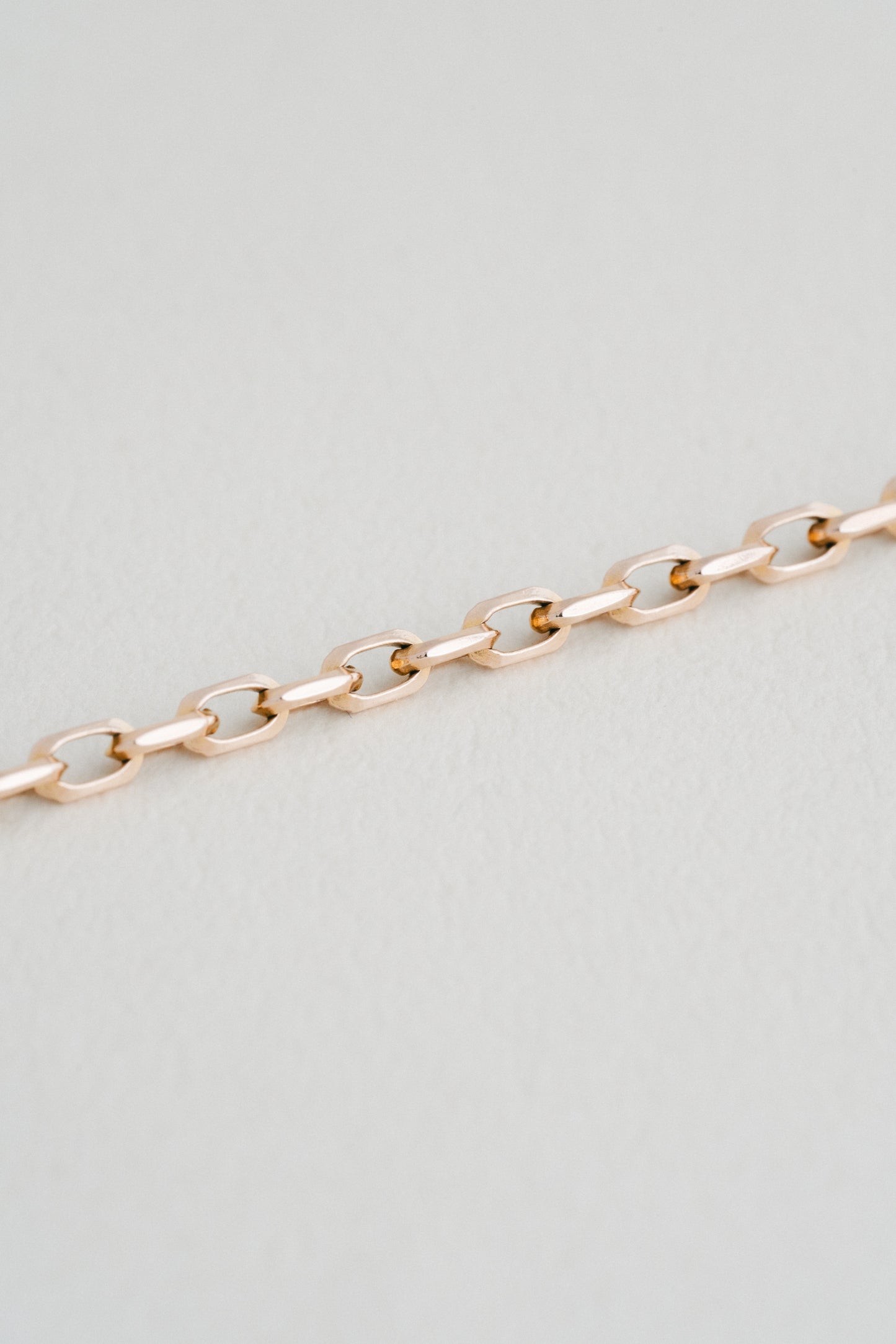 UNOAERRE｜Faceted Link Bracelet (Italy)