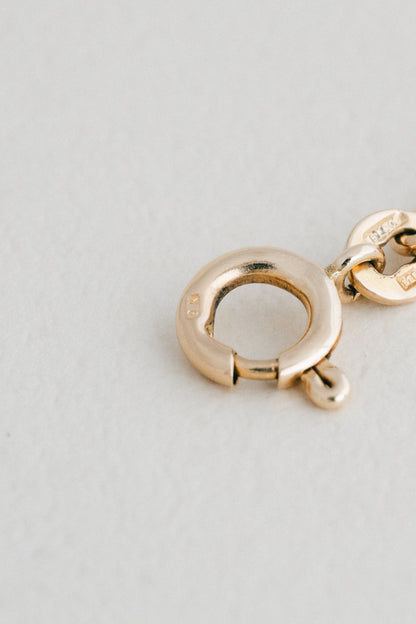 UNOAERRE｜Faceted Link Bracelet (Italy)