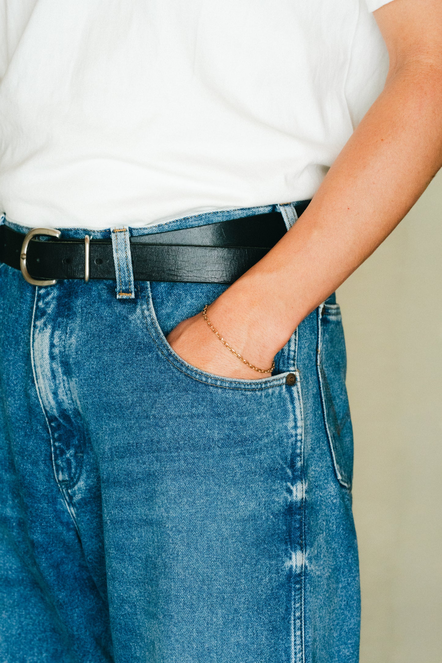 UNOAERRE｜Faceted Link Bracelet (Italy)