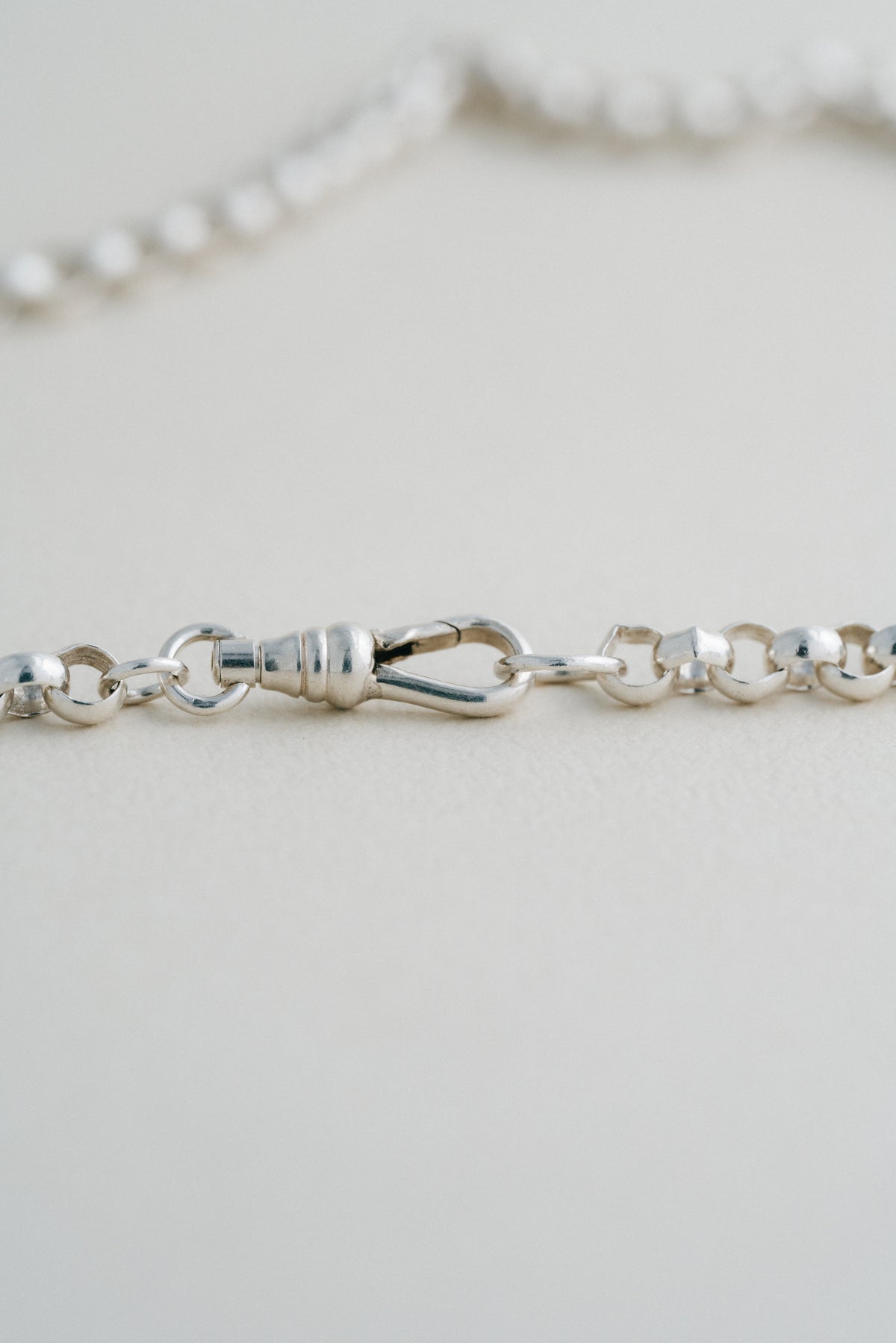 T-Bar Silver Chain Necklace (UK)