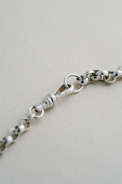 T-Bar Silver Chain Necklace (UK)