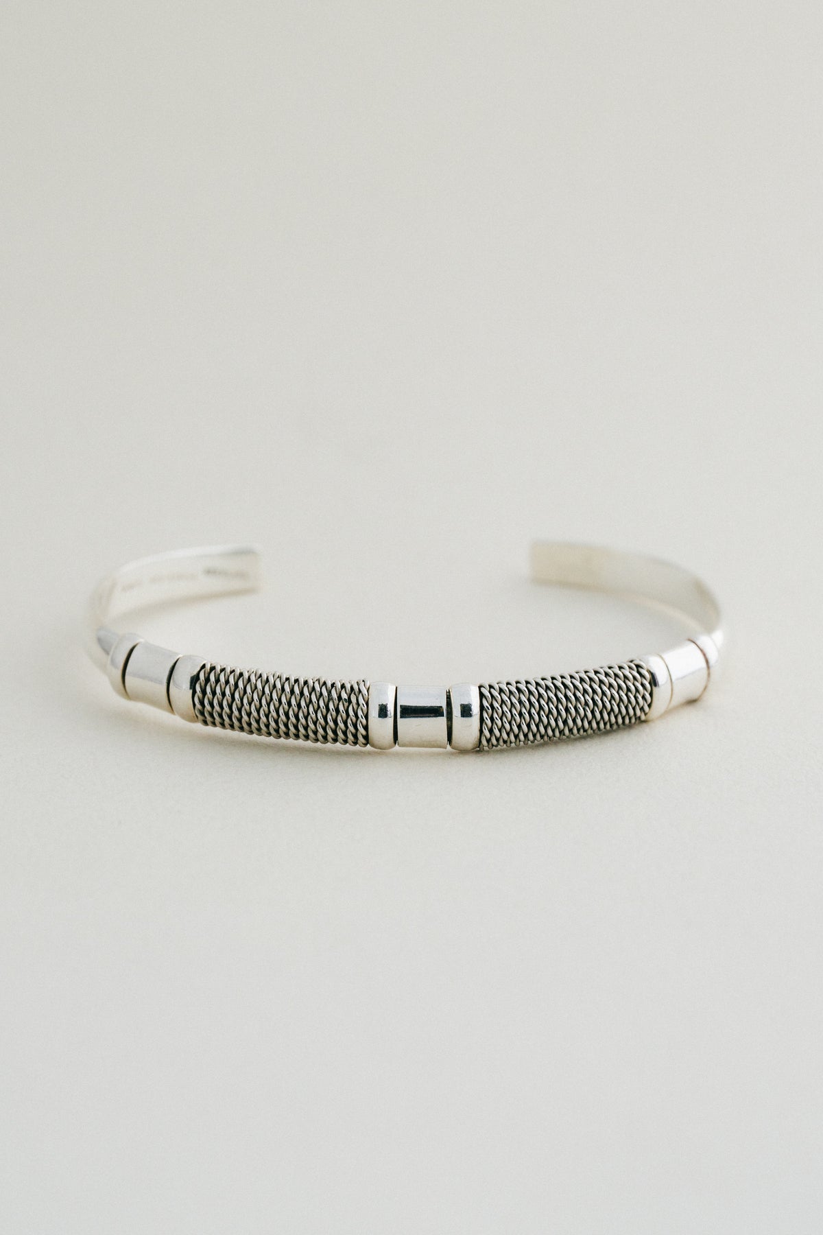 Twisted Wire Cuff Bangle (Mexico)