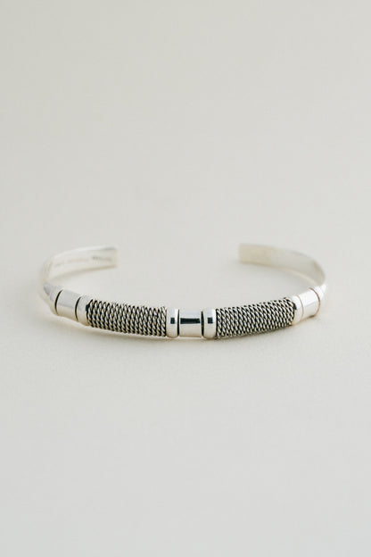 Twisted Wire Cuff Bangle (Mexico)