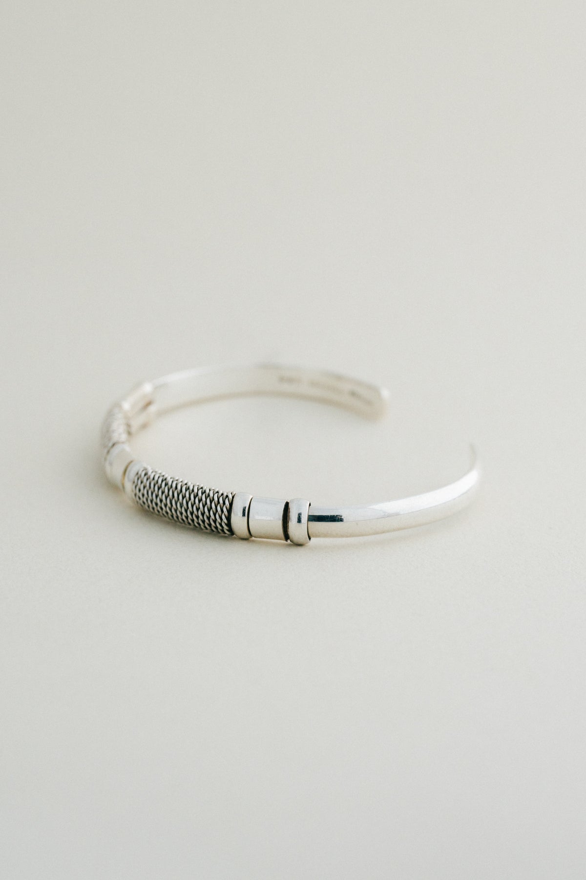 Twisted Wire Cuff Bangle (Mexico)