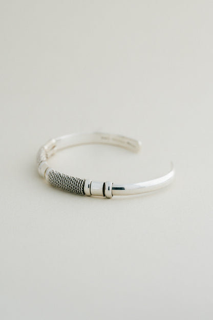 Twisted Wire Cuff Bangle (Mexico)