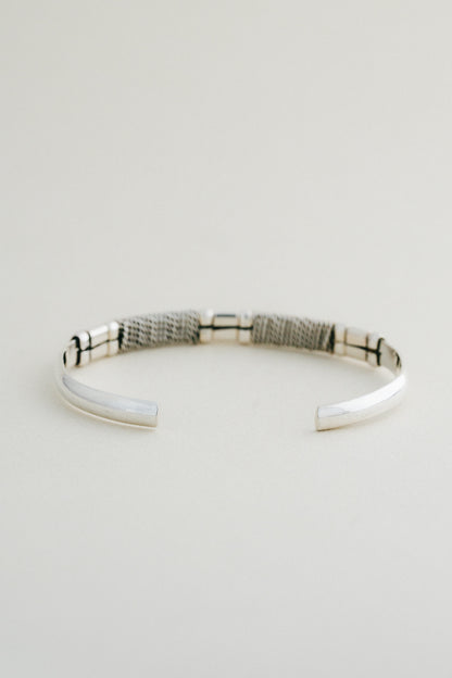 Twisted Wire Cuff Bangle (Mexico)