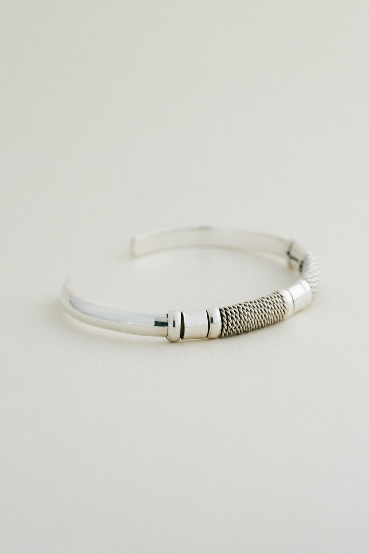 Twisted Wire Cuff Bangle (Mexico)