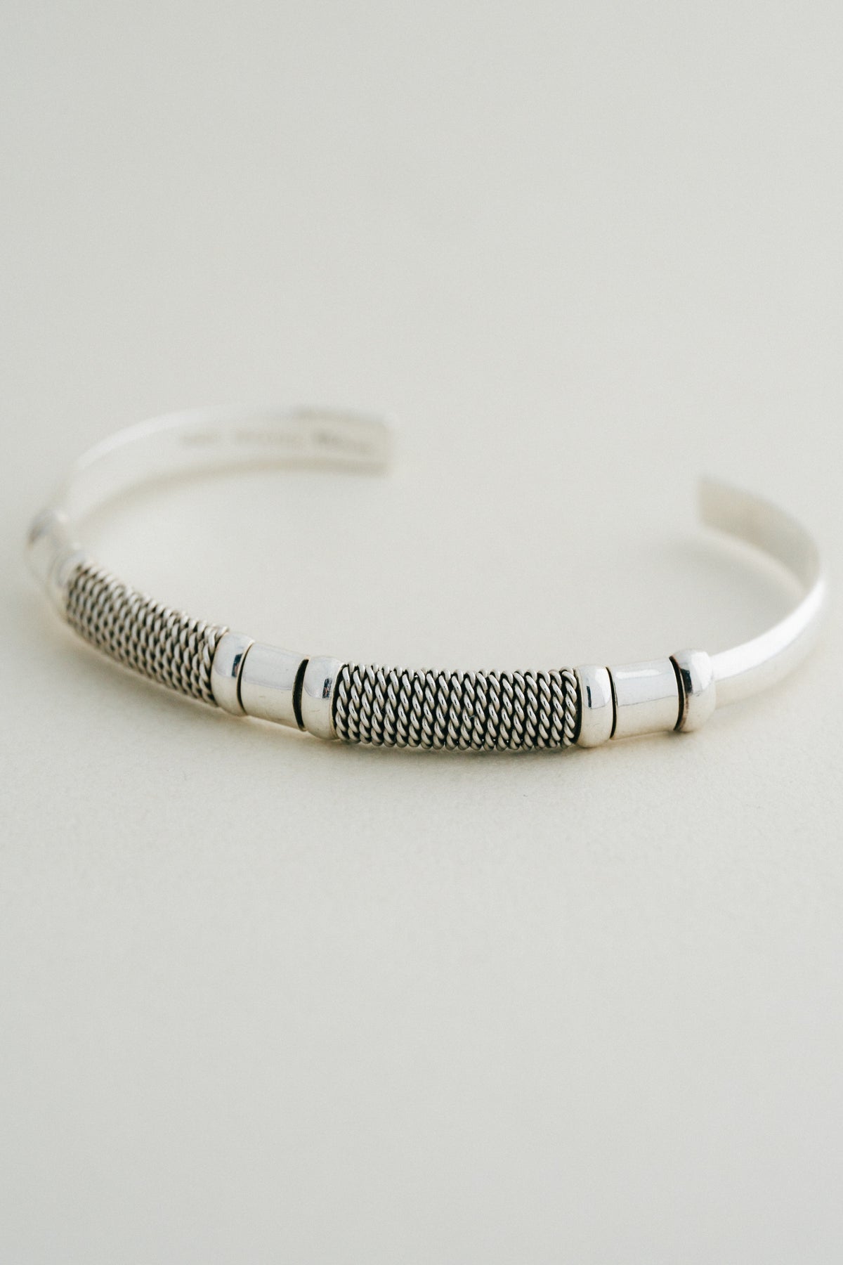Twisted Wire Cuff Bangle (Mexico)
