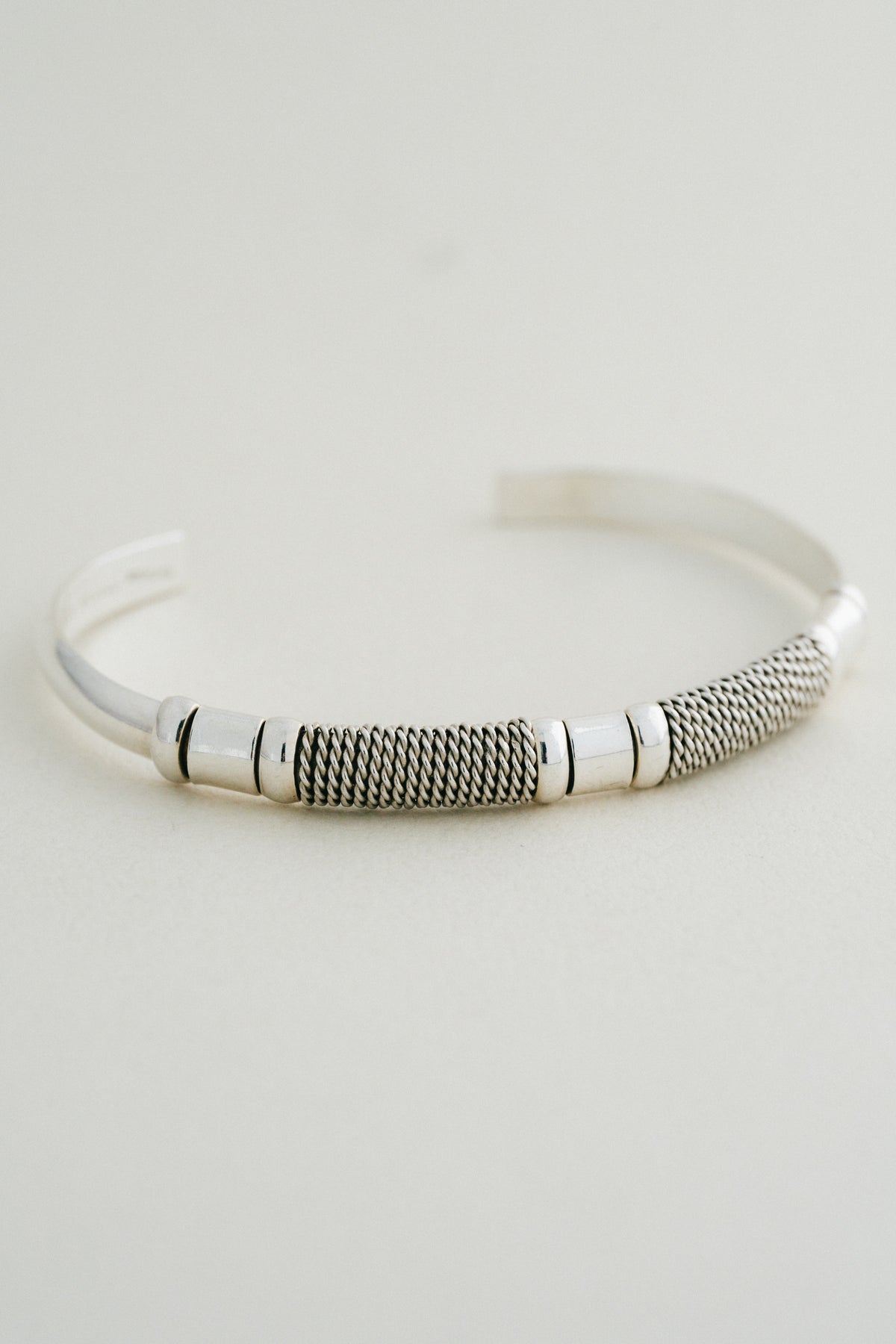 Twisted Wire Cuff Bangle (Mexico)