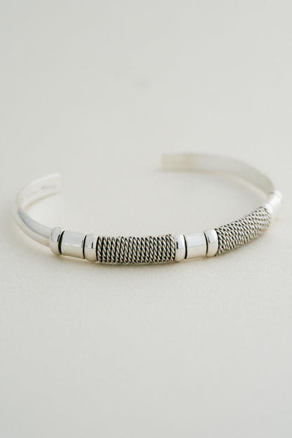 Twisted Wire Cuff Bangle (Mexico)