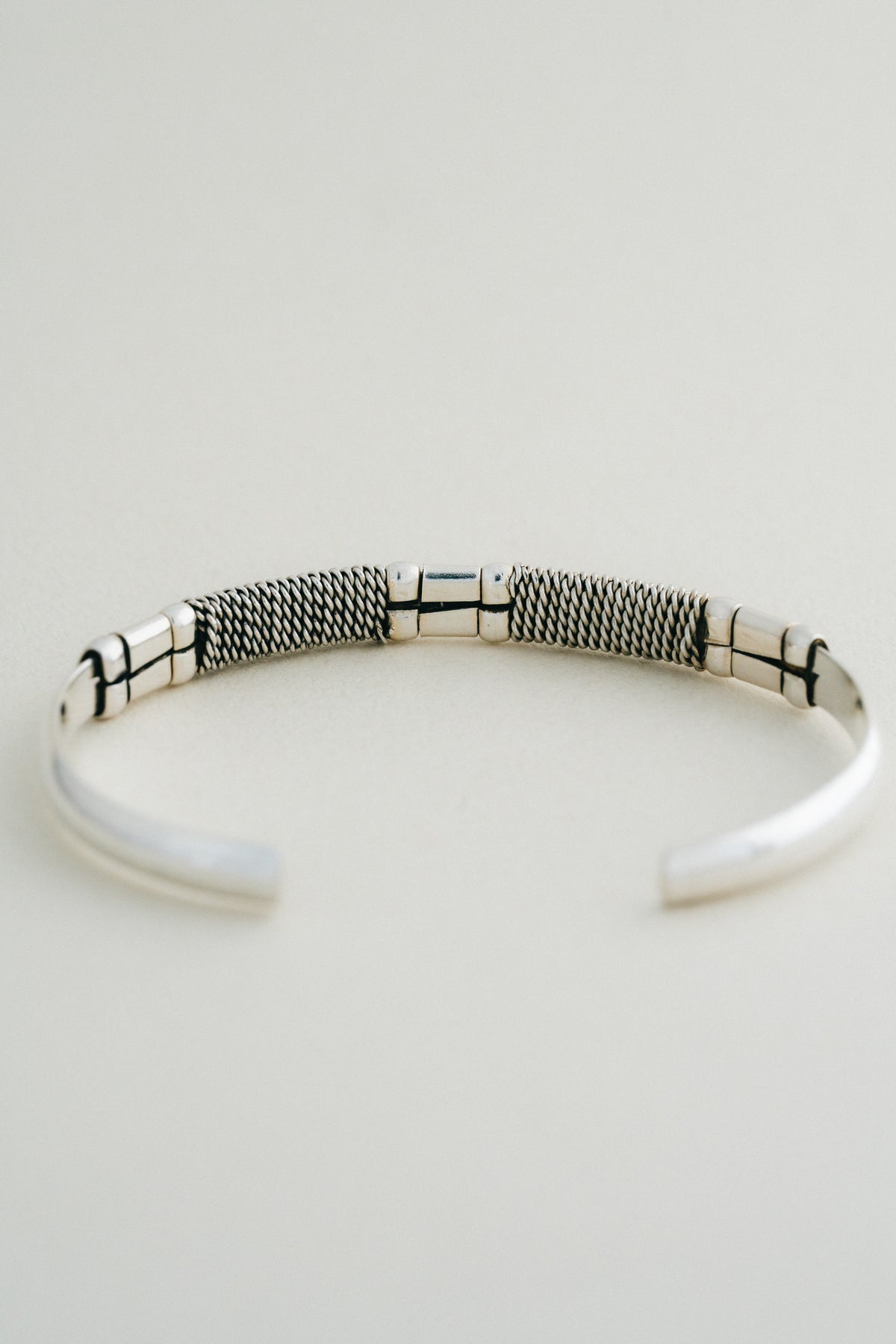 Twisted Wire Cuff Bangle (Mexico)