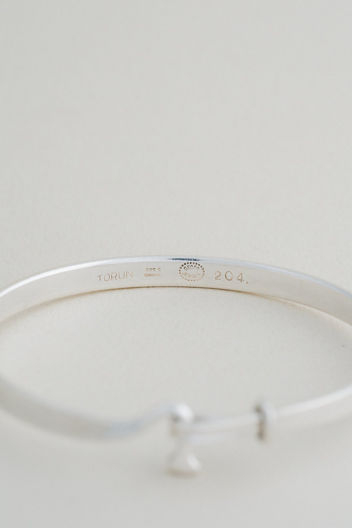 Georg Jensen｜TORUN 204 Silver Bangle (Denmark)