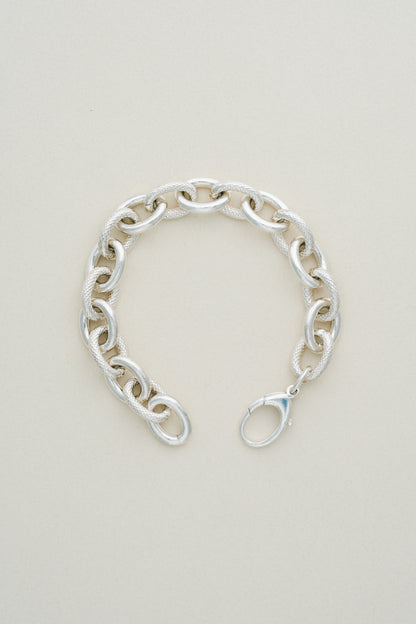 ARMBRUST｜Textured Oval Link Bracelet (USA)