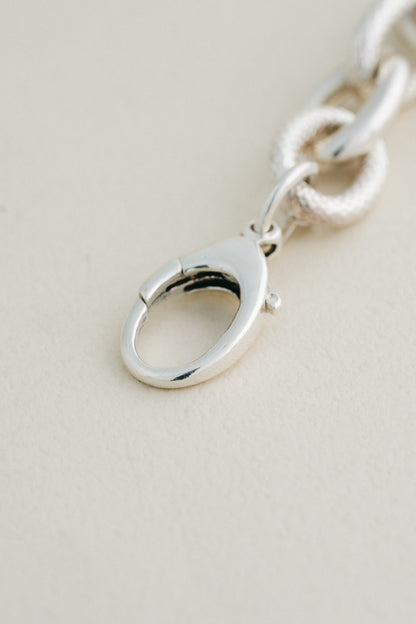 ARMBRUST｜Textured Oval Link Bracelet (USA)