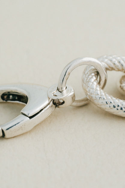ARMBRUST｜Textured Oval Link Bracelet (USA)