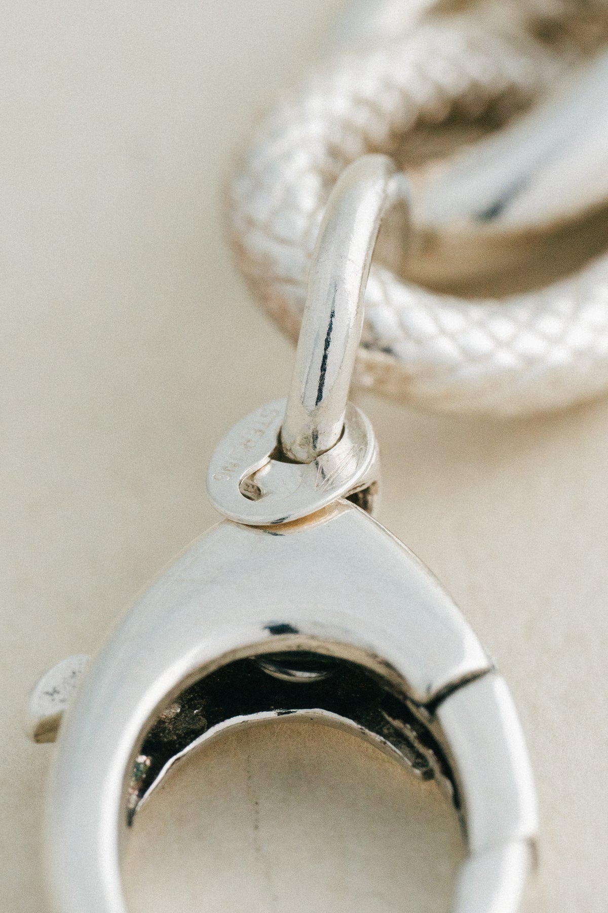 ARMBRUST｜Textured Oval Link Bracelet (USA)