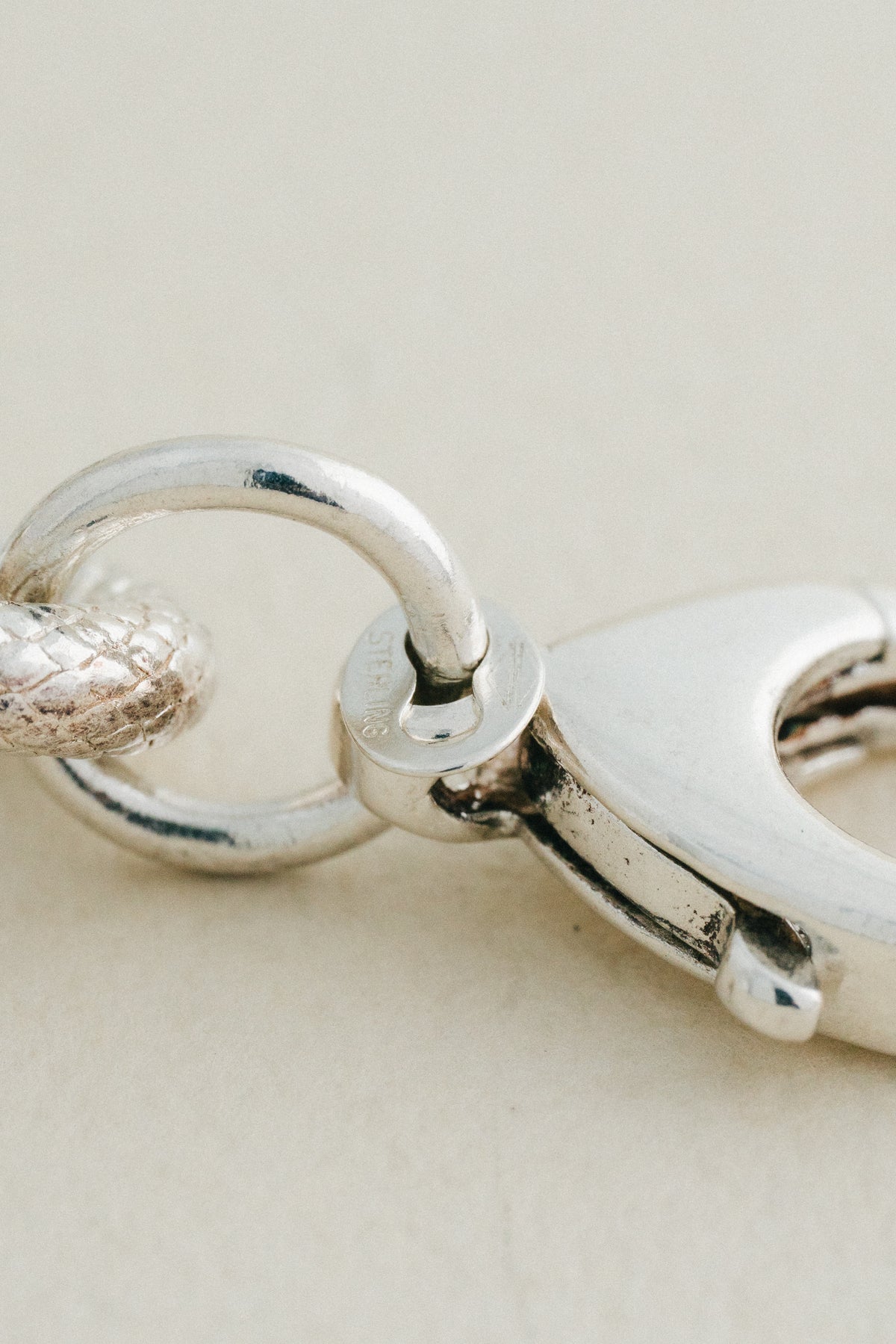 ARMBRUST｜Textured Oval Link Bracelet (USA)