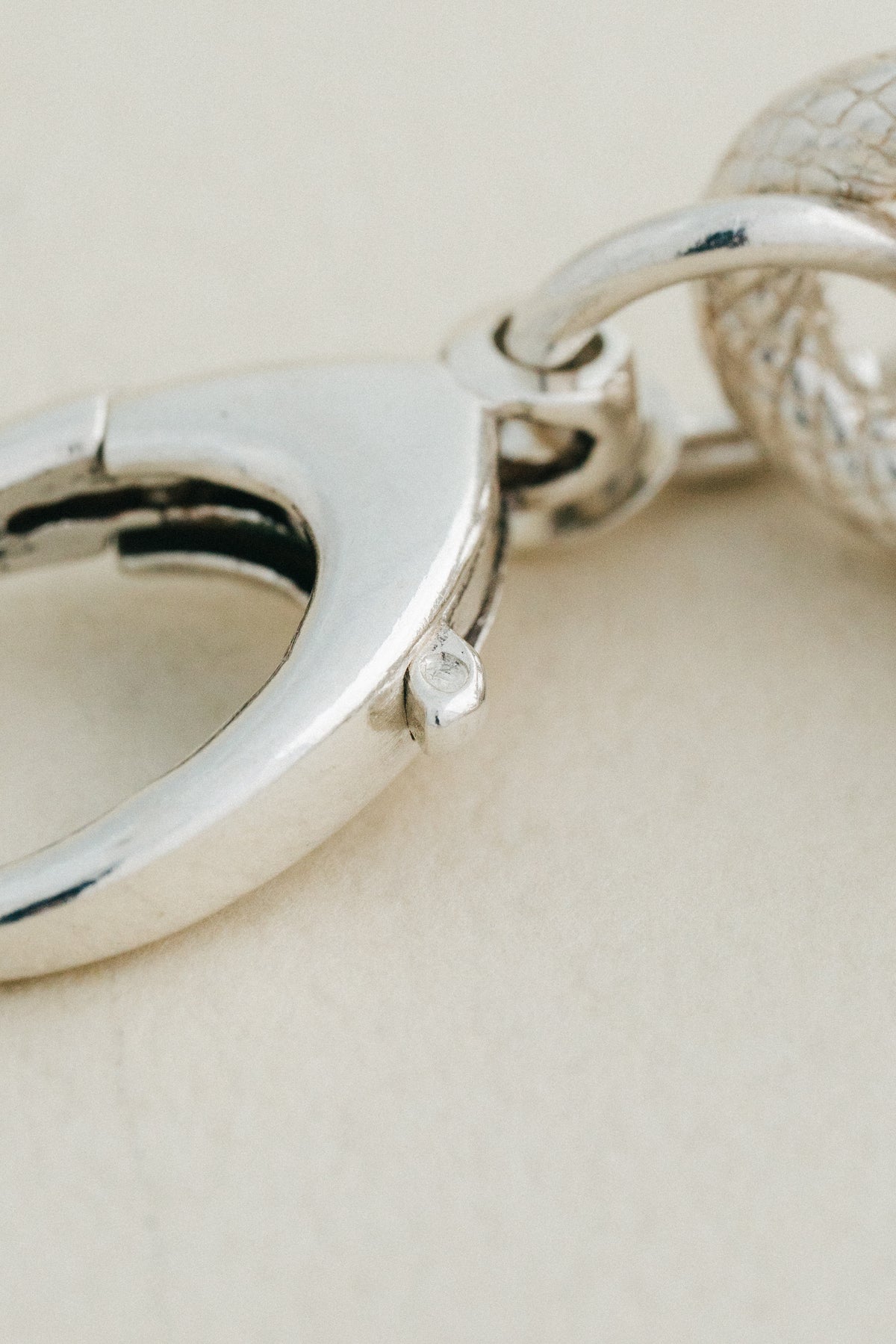ARMBRUST｜Textured Oval Link Bracelet (USA)