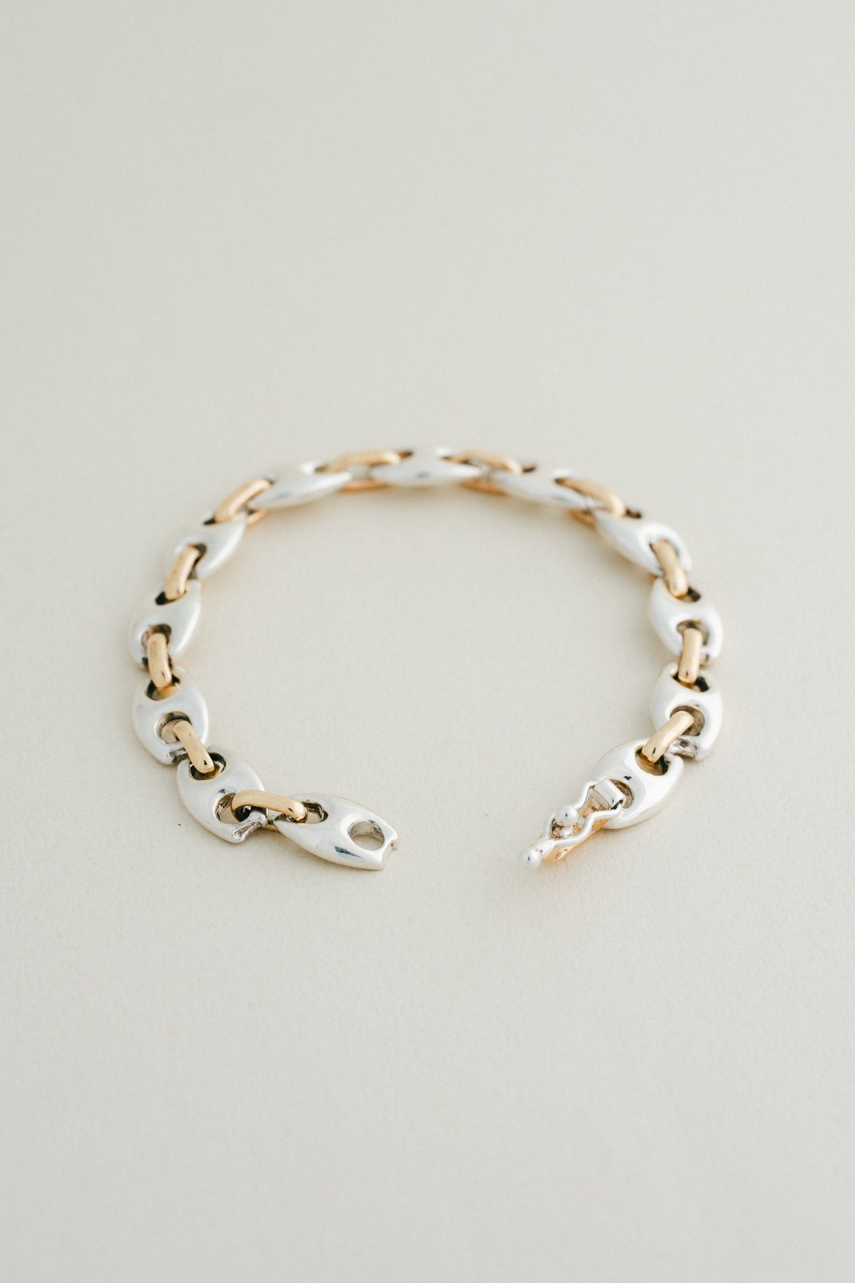 Two Tone Link Bracelet (Mexico)