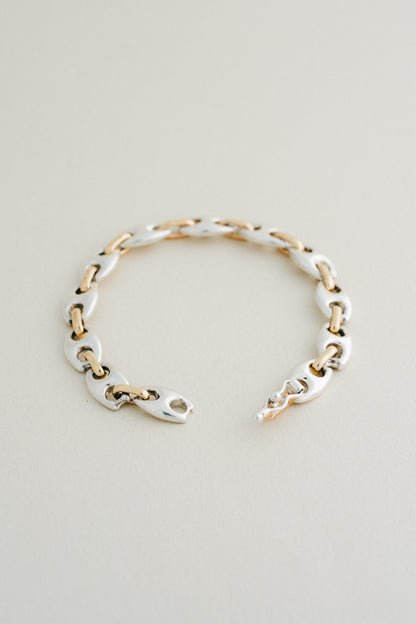 Two Tone Link Bracelet (Mexico)
