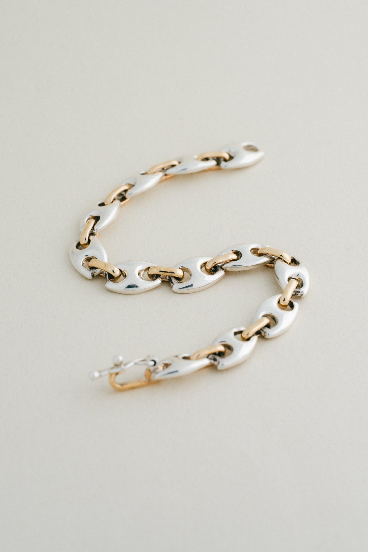 Two Tone Link Bracelet (Mexico)