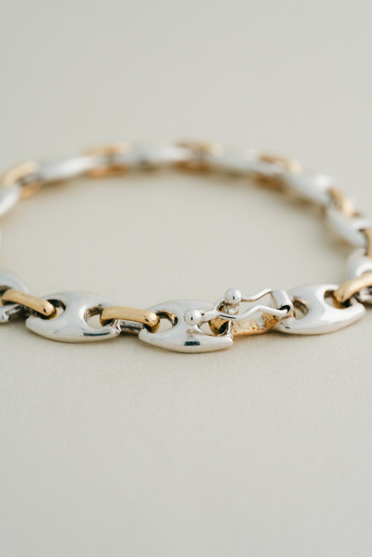Two Tone Link Bracelet (Mexico)