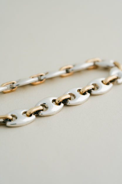 Two Tone Link Bracelet (Mexico)