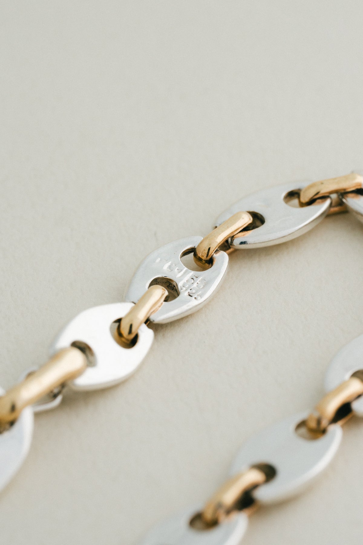 Two Tone Link Bracelet (Mexico)