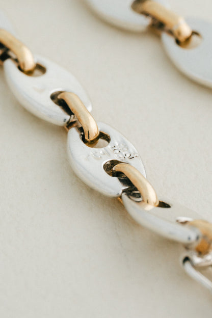 Two Tone Link Bracelet (Mexico)