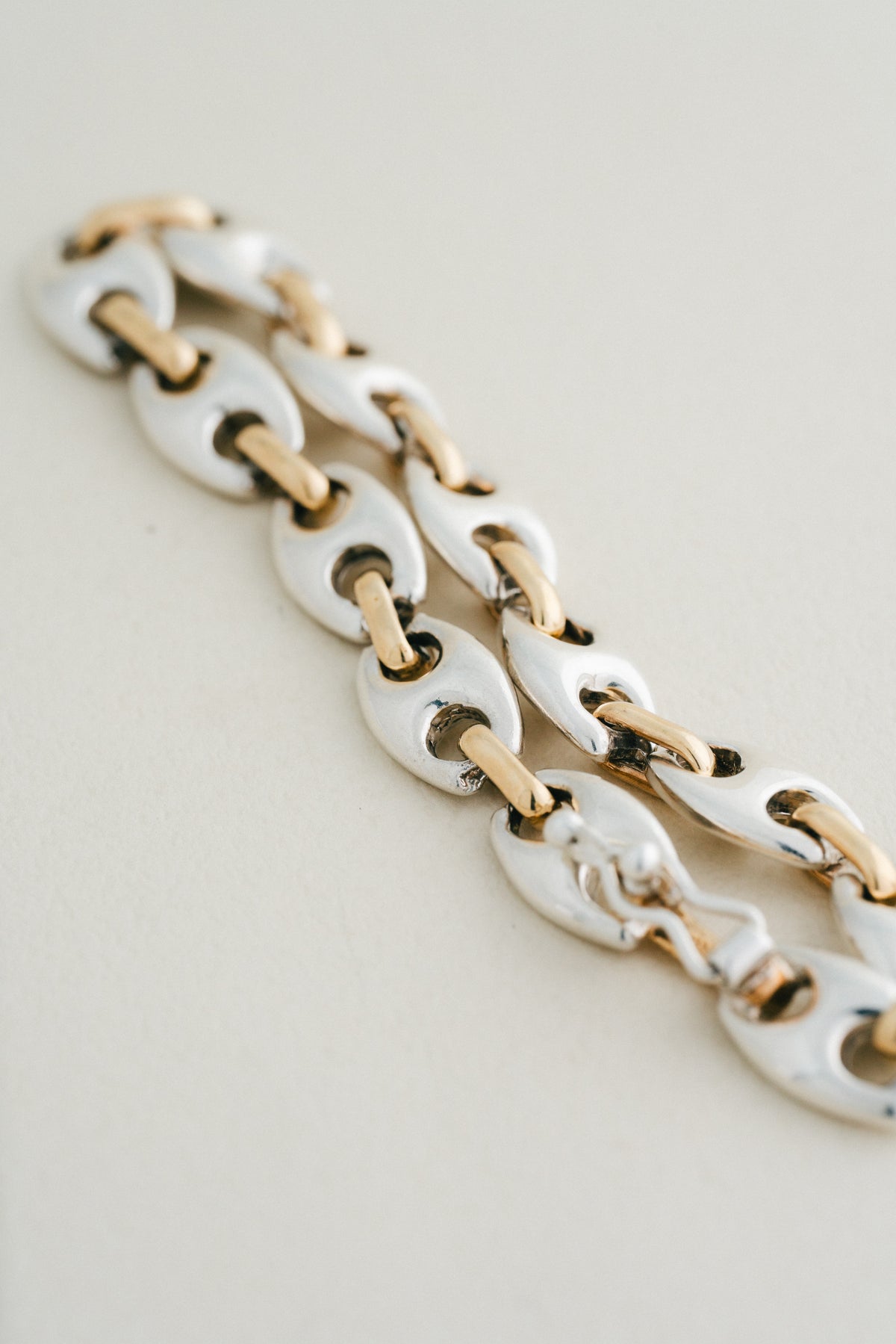 Two Tone Link Bracelet (Mexico)