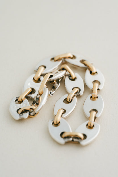 Two Tone Link Bracelet (Mexico)