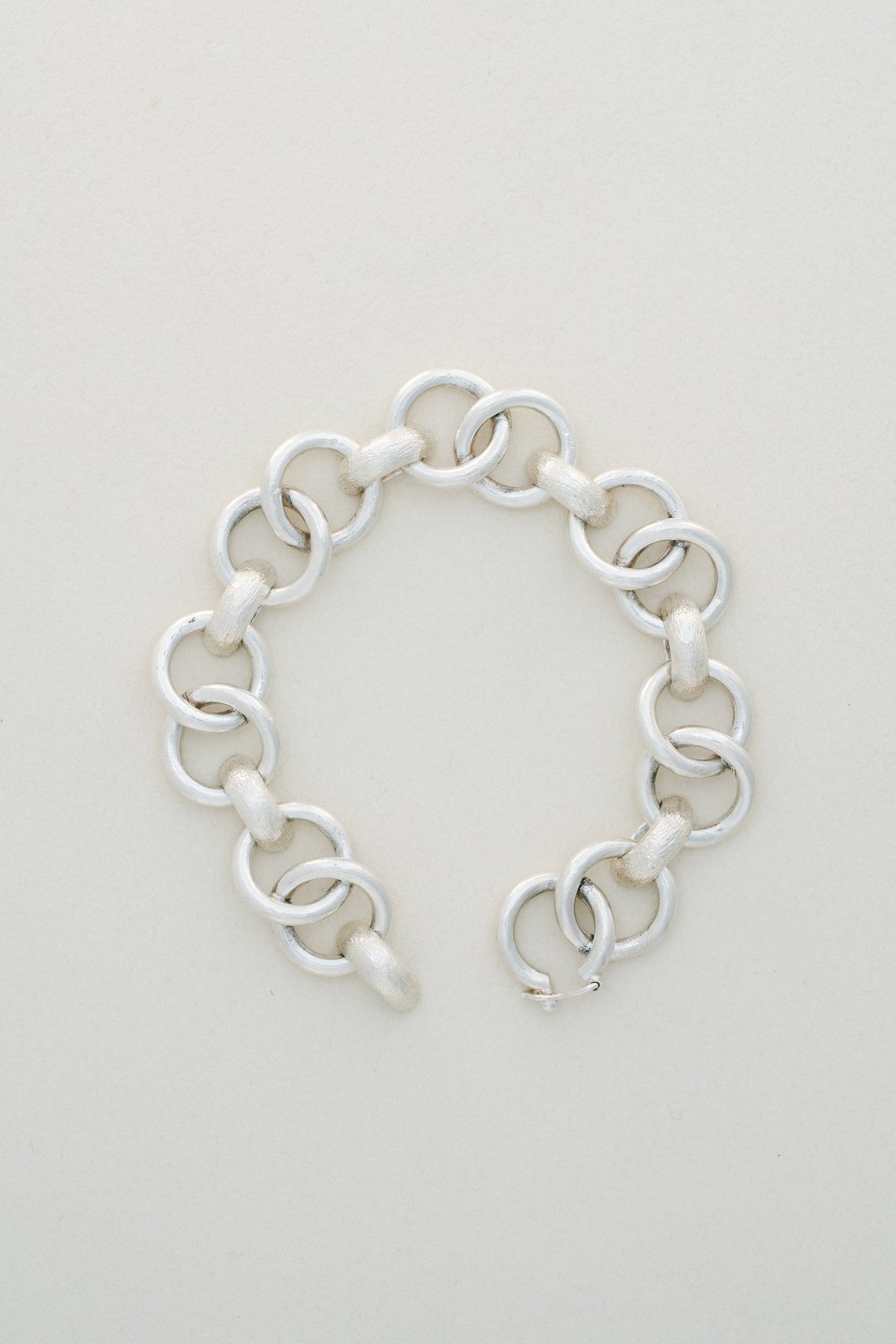 Textured Ring Link Bracelet (Mexico)