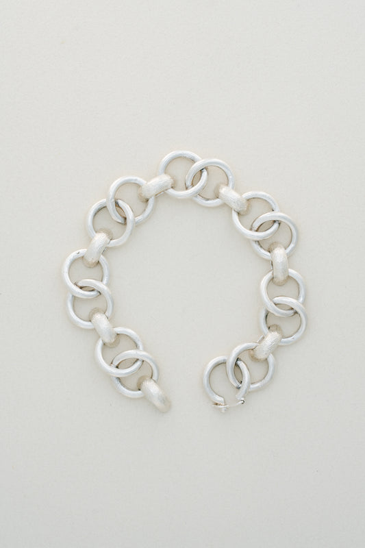 Textured Ring Link Bracelet (Mexico)