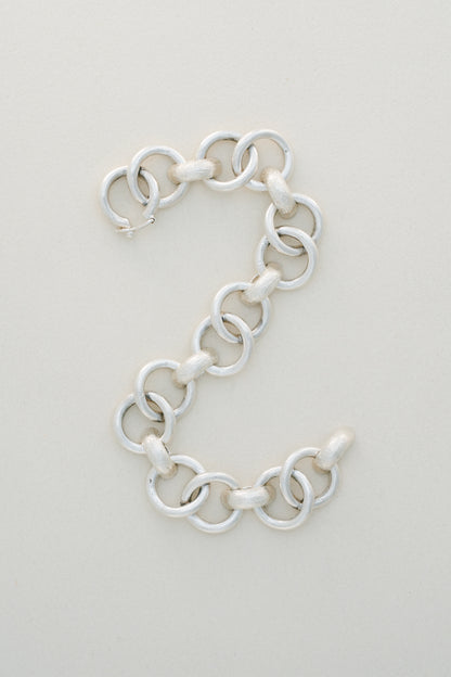 Textured Ring Link Bracelet (Mexico)