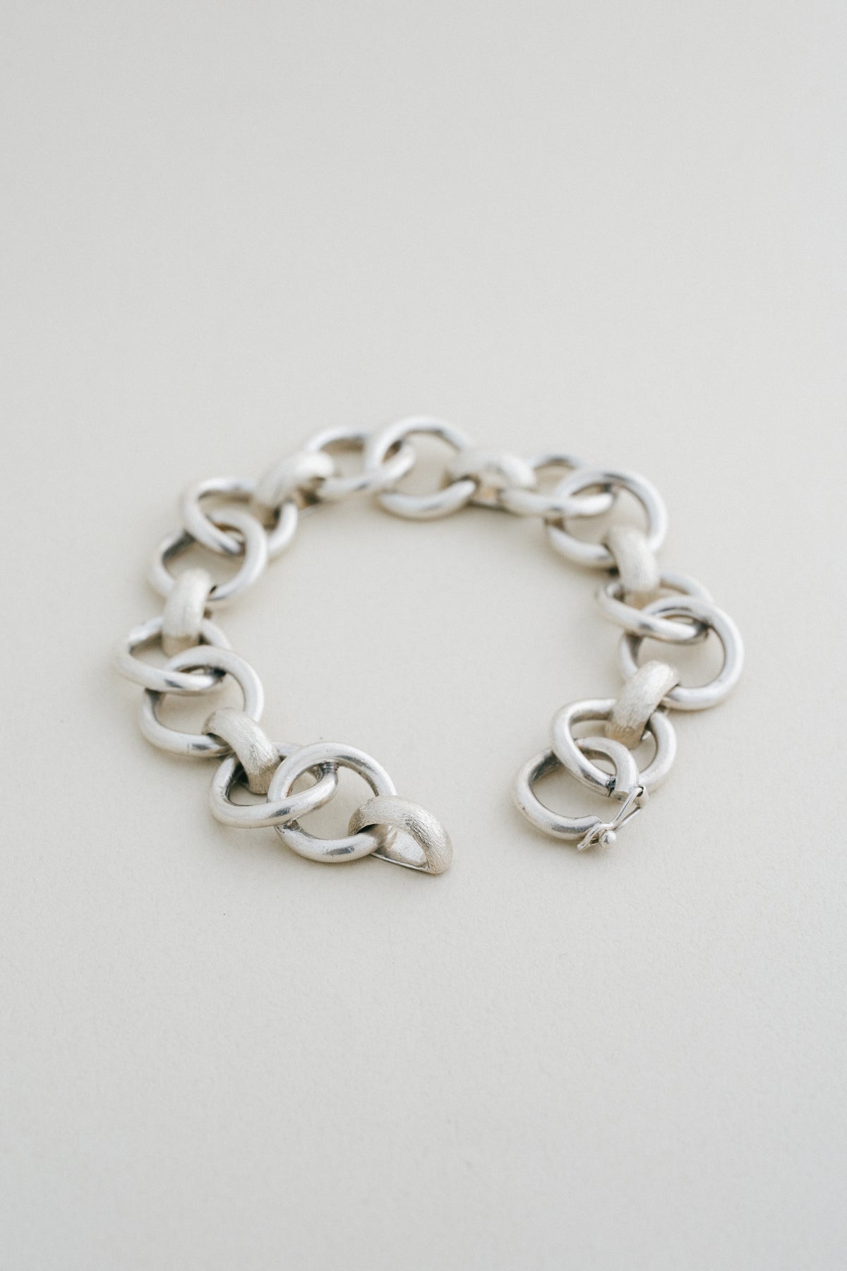 Textured Ring Link Bracelet (Mexico)