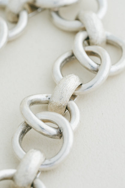 Textured Ring Link Bracelet (Mexico)