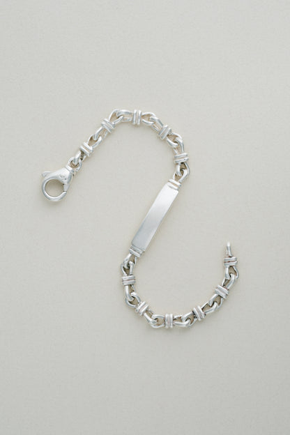 TIFFANY&Co.｜Knot Link ID Bracelet (Italy)