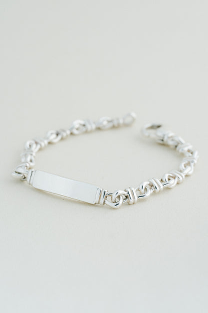 TIFFANY&Co.｜Knot Link ID Bracelet (Italy)