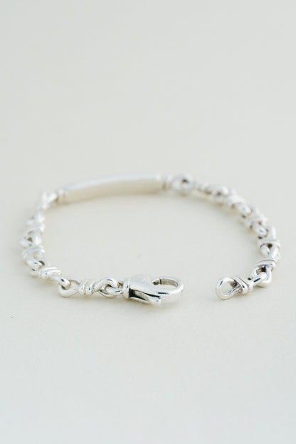 TIFFANY&Co.｜Knot Link ID Bracelet (Italy)