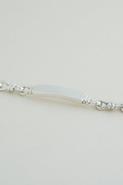 TIFFANY&Co.｜Knot Link ID Bracelet (Italy)